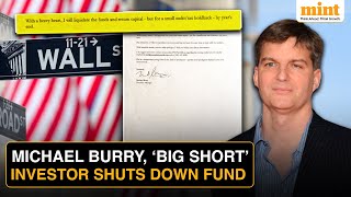 ‘Big Short’ Burry Exits Wall Street As He Shuts Scion, Warns Tech Profits Are Massively Inflated