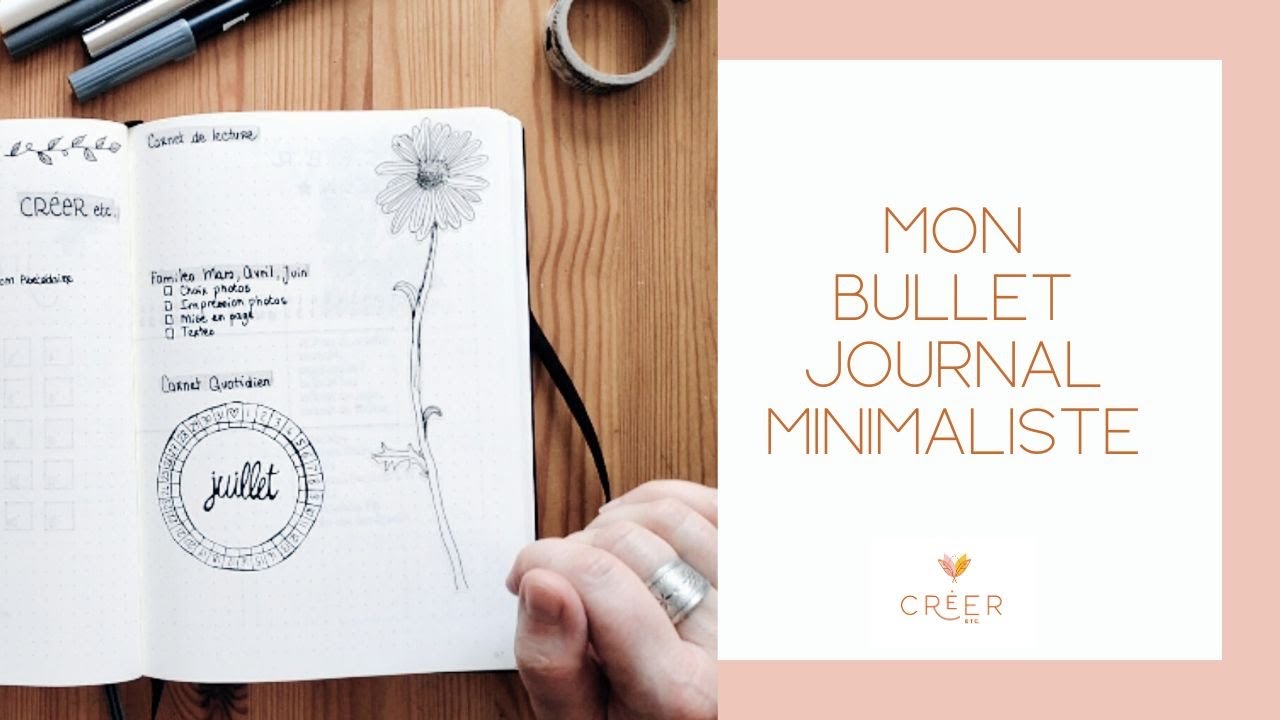 Mon bullet journal minimaliste