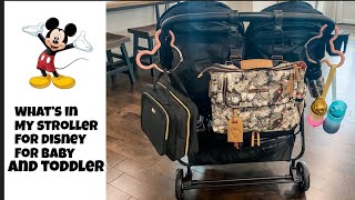 What's In My Stroller For Baby + Toddler For The Disney Parks  Mom Of Two
