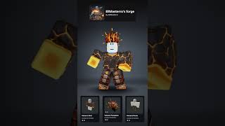 Volcano clothing set #roblox #robloxshorts #robloxugc #stylized #handpainted