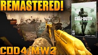 CALL OF DUTY 4 REMASTERED NEW INFORMATION & OLD vs NEW GRAPHICS COMPARISON
