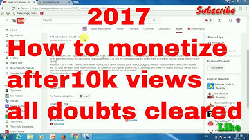 How to Enable Monetization After 10k Views l Remonetize Videos l All doubt cleared 2017