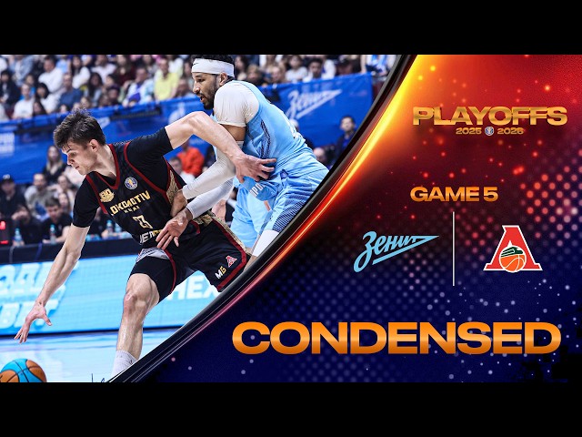 Zenit vs Lokomotiv Kuban Condensed Game | 3rd Place Series Game 5 | Season 2025-26