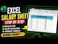 “1 minute me automatic salary sheet bana lo 😳” excelsheet #sarysheet#smartexcel
