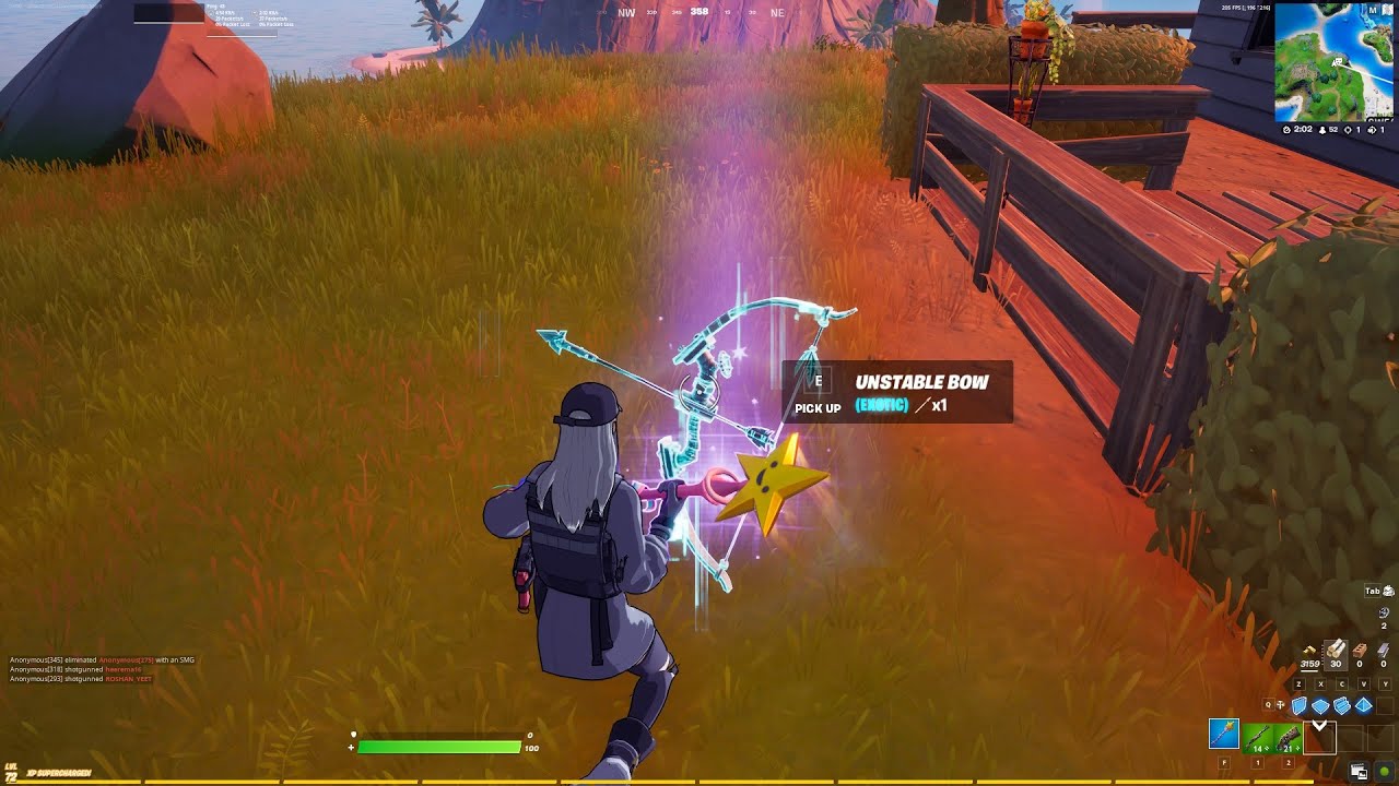 How To Get The *New* Exotic Unstable Bow In Fortnite Battle Royale