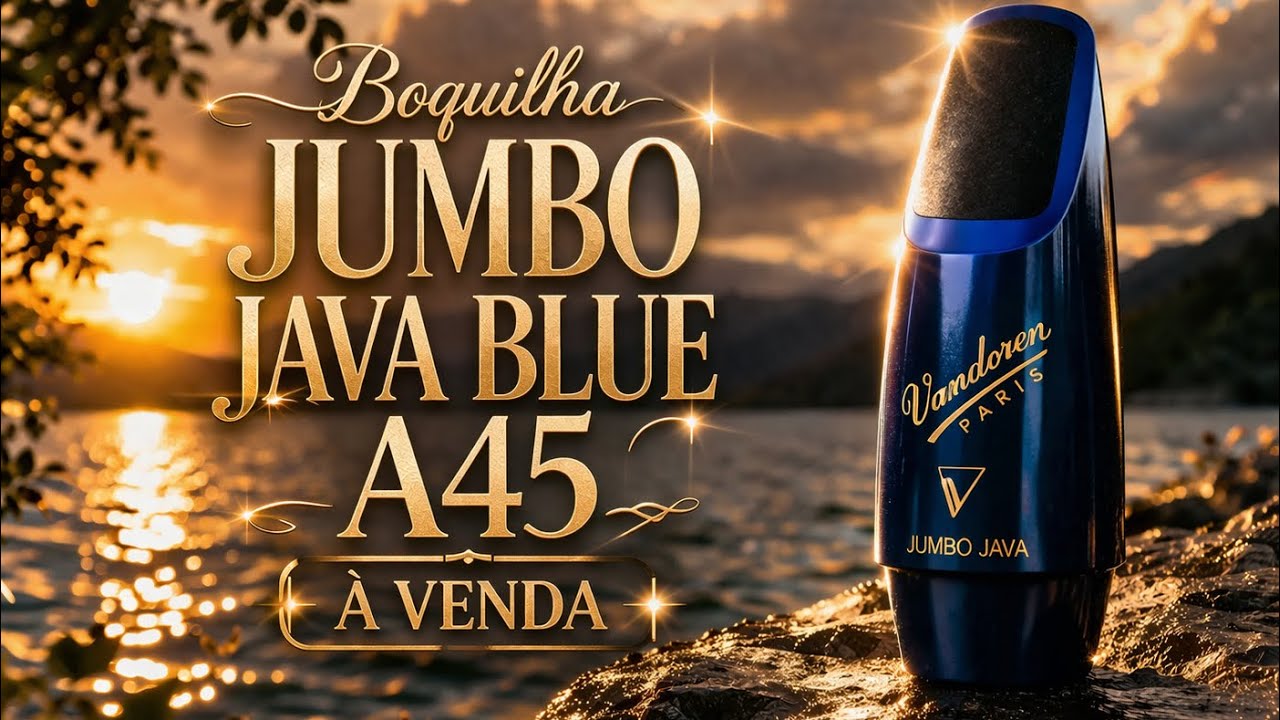 Boquilha Vandoren Jumbo Java Blue A45 | Deep House Sax