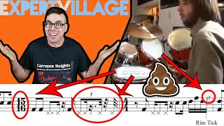 Analyzing the WORST Drum Solo Ever (Expert Village Drum Lesson)