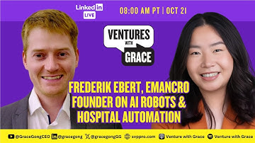 Frederik Ebert, Emancro Founder on AI Robots & Hospital Automation
