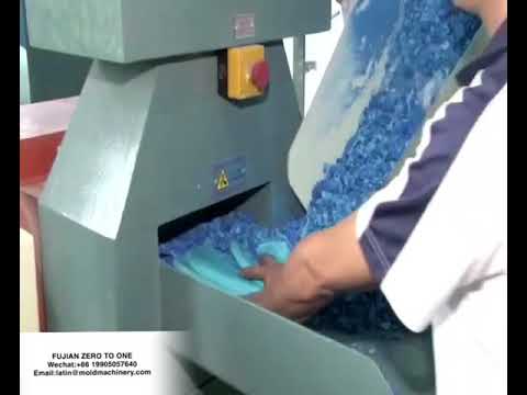 EVA/PE/Plastic Foam Scrap Material Recycling Grinding Mixer Machine ...