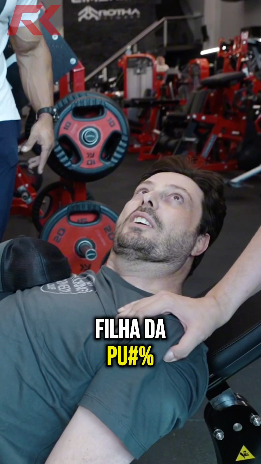 FELCA MOTIVOU O DANILO GENTILI NO TREINO DE PERNAS ? #renatocariani #danilogentili #felca #legday