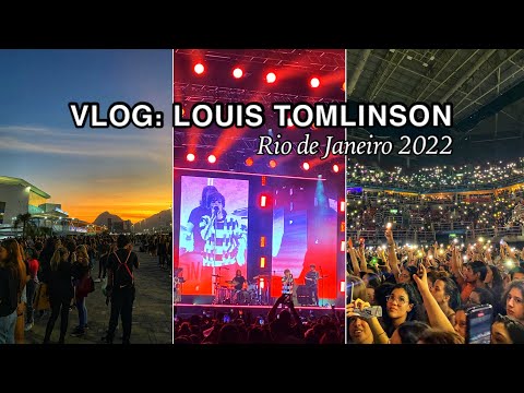 VLOG: show do Louis Tomlinson no Brasil! (Rio de Janeiro, 27/5/2022)