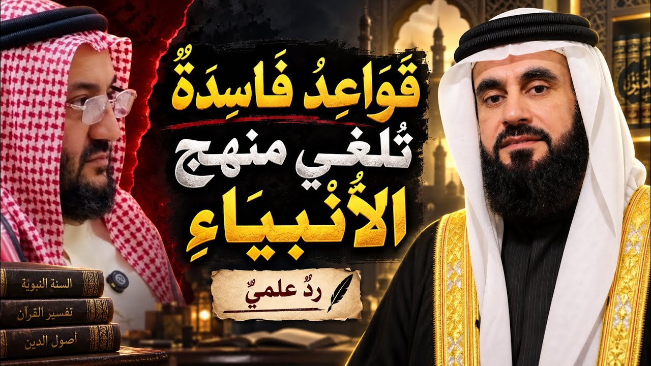 التلكيفي يلغي منهج الأنبياء بقواعد وأصول فاسدة