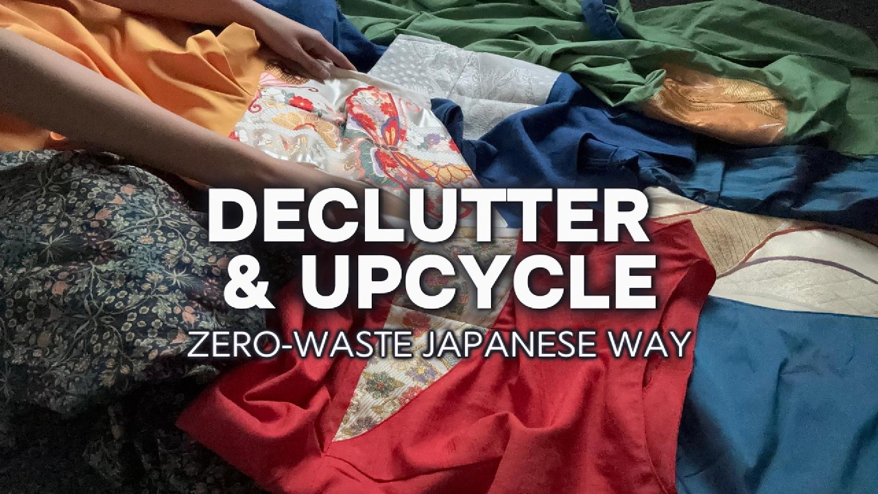 Я превратила старую одежду в красивую подарочную упаковку | Изготовление фурошики