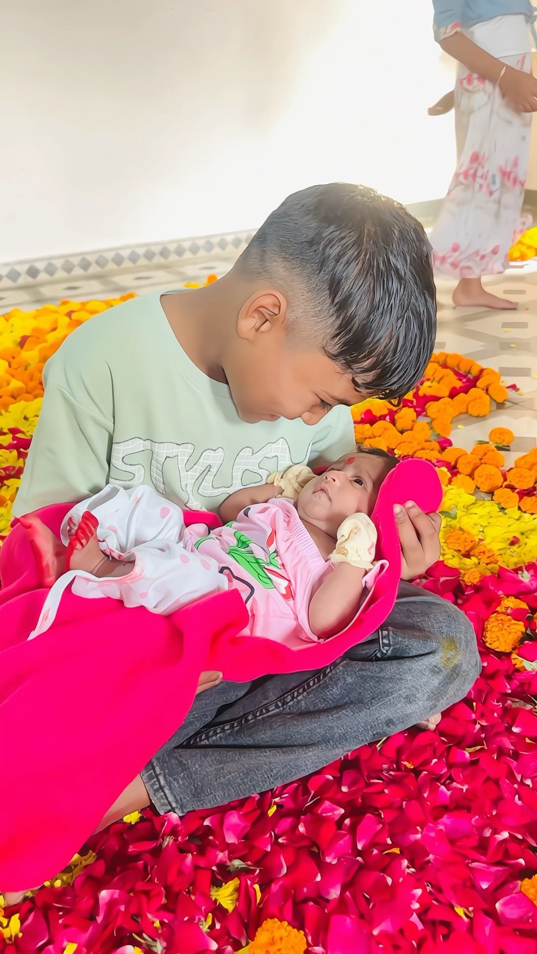 khamma mara lal❤️|| मेरी बहेना घर आई ?|| #tappuparmar #trending #gujarati #sister