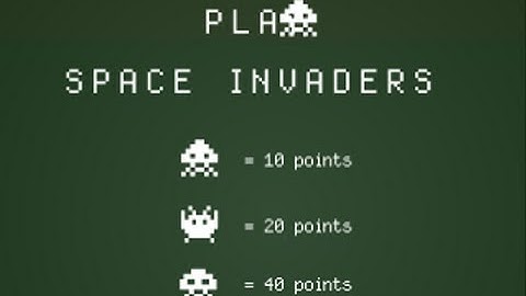 Space Invaders - The famous Classic Game at FunHost.Net/spaceinvaders !