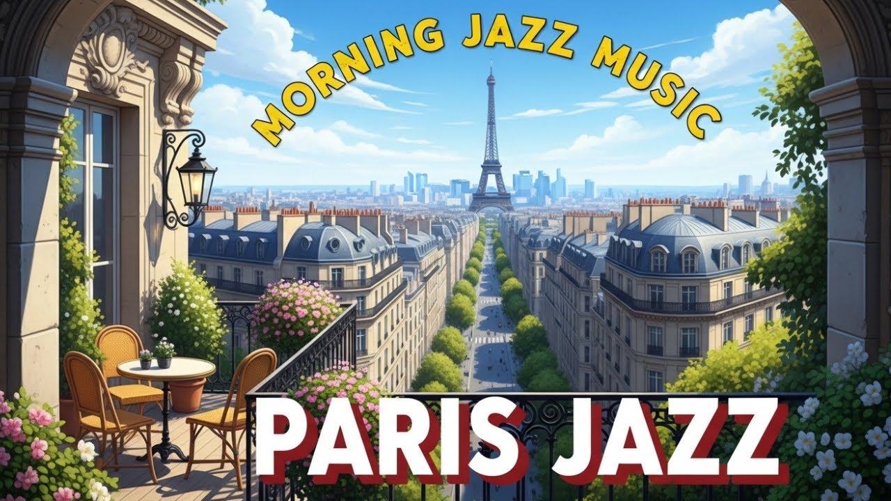 Gentle Morning Jazz in Paris 🌷 French Instrumental Playlist