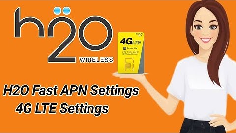 h2o wireless apn settings | h2o data configuration