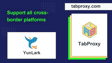 How to use TabProxy with YunLark browser to configure proxy settings?