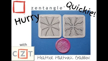 Hurry | Zentangle® Quickie