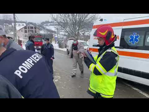 Bărbat rănit după o explozie la o gură de vizitare a unui canal de la stația de gaz din Bistrița