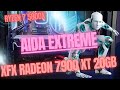 AIDA EXTREME: RYZEN 7 5800X + XFX RADEON 7900 XT 20GB 3XFAN