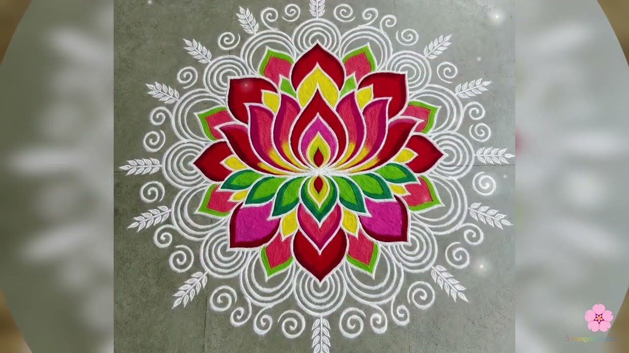 కనుమ ముగ్గులు| Kanuma Special Ratham Rangoli ideas 2026| Pongal Rangoli Design Ideas
