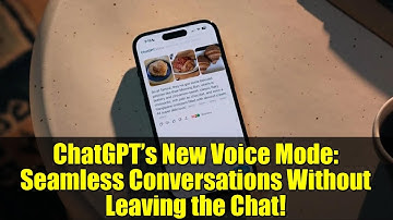 ChatGPT’s New Voice Mode: Seamless Conversations Without Leaving the Chat!