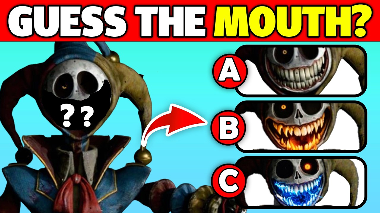 Can You Guess The Prototype’s Real Mouth? 👄 | Choose the correct ones! | Poppy Playtime Chapter 5