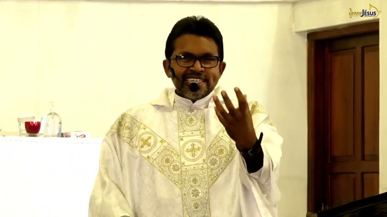 04th Week Of Easter Friday Sermon ජේසුව නොදැනුනාට ඉන්න බව දන්නවනම් කැළඹෙන්නේ මොනවටද  🤔🥺🤗👨 👧