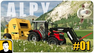 Nový začátek - Farming Simulator 22 CZ - Alpy #01