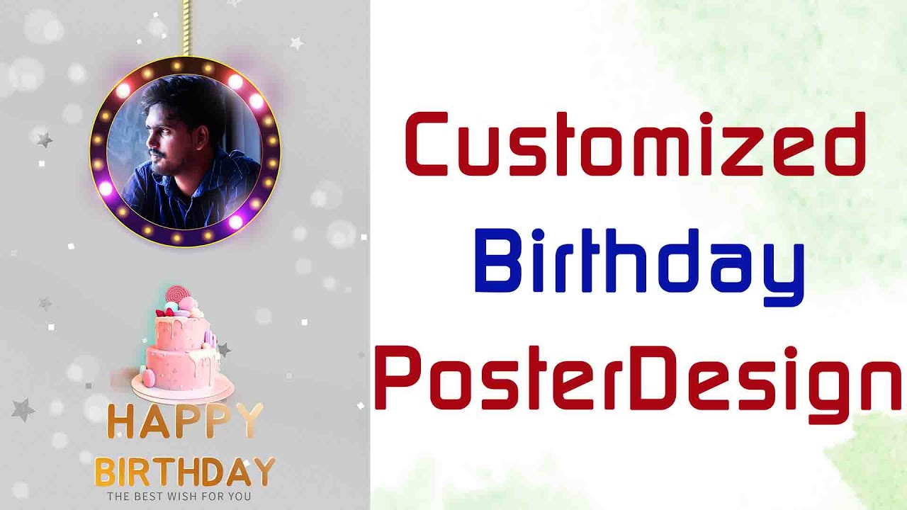 Birthday Poster | Free PSD Download | Happy Birthday | Photoshop ...