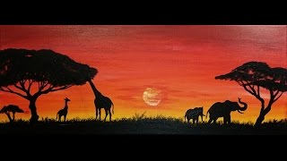 Savana painting -- African SPEED painting screenshot 1