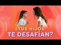 ¿Tus hijos te desafían, son groseros y violentos?
