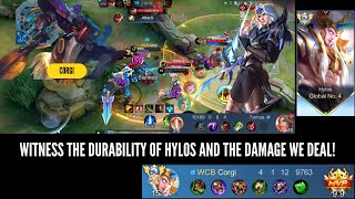 WATCH HOW A GLOBAL HYLOS DESTROYS LANCELOT IN SOLO QUEUE. MYTHICAL GLORY GAMEPLAY WITH ONLY 1 DEATH.
