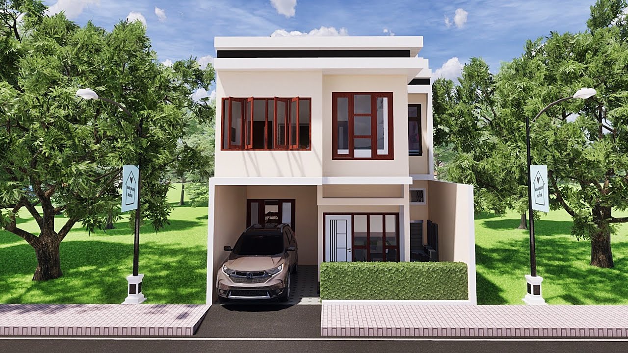 Rumah Minimalis Ukuran 7x9 Meter 4 Kamar Tidur Desain Rumah Request SubscriberYoutube NoxInfluencer