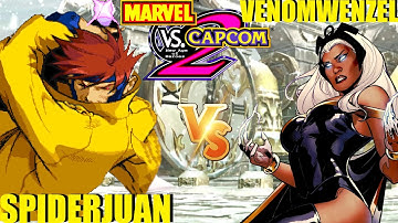MvC2 Mvci Umvc3 SPIDERJUAN vs VENOMWENZEL pt 2
