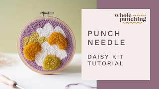 How to Punch Needle - 3 Different Techniques You'll Love! 