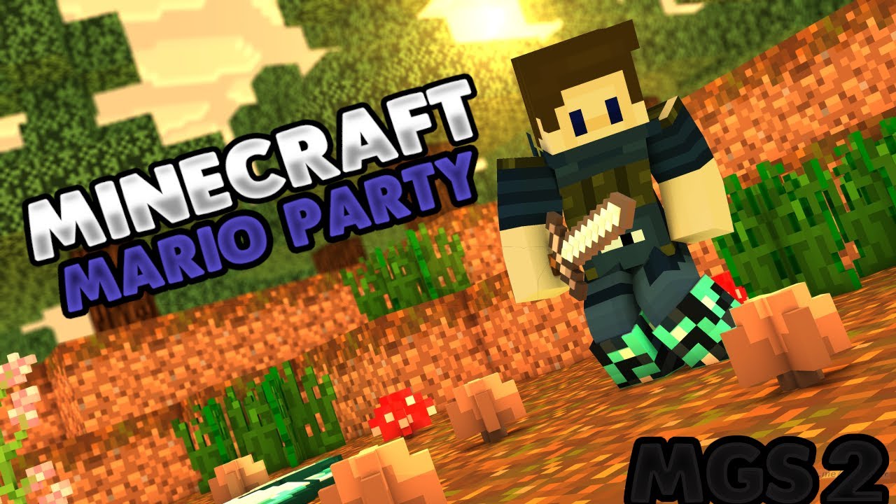 MINECRAFT MARIO PARTY // Mini Games Serie #2 - YouTube