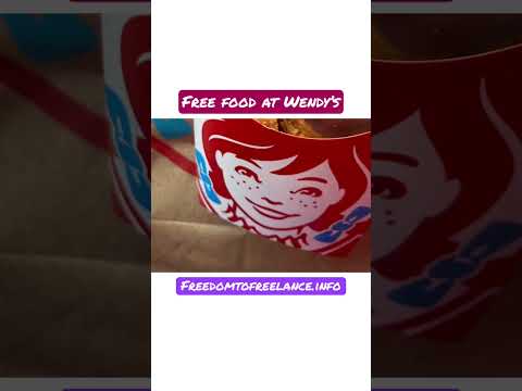 How to Get Free Food @ Wendy’s #fastfood #freenuggets #welcome #offer