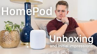 HOMEPOD UNBOXING | First Impressions