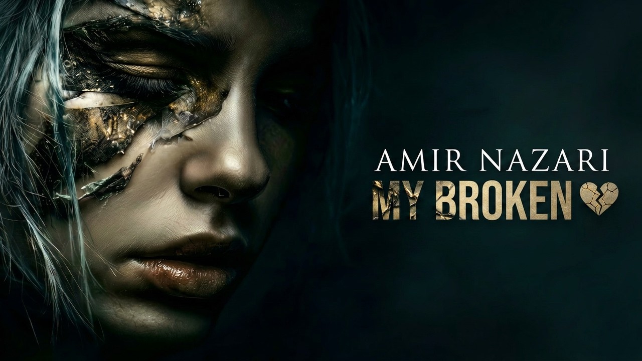 Amir Nazari - My Broken 🖤 (Official Music Visualizer)