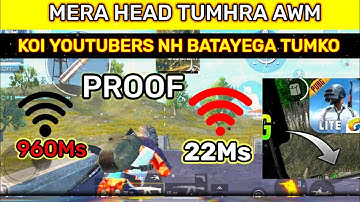 HIGH PING PROBLEM SOLVE PUBG LITE & LAG FIX VIDEO