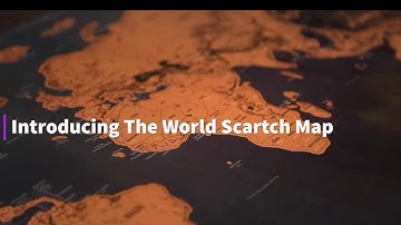 World Scratch Map