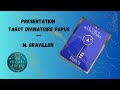 Presentation tarot papus  m gravillon