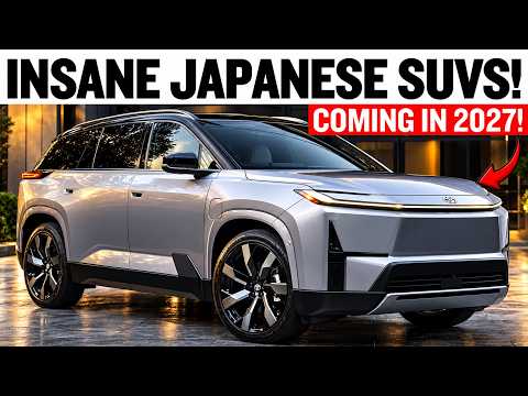 7 INSANE Japanese SUVs Coming in 2027 — You NEED to Wait for These!