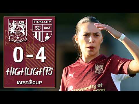 HIGHLIGHTS: Northampton Town Women 0 Stoke City Women 4