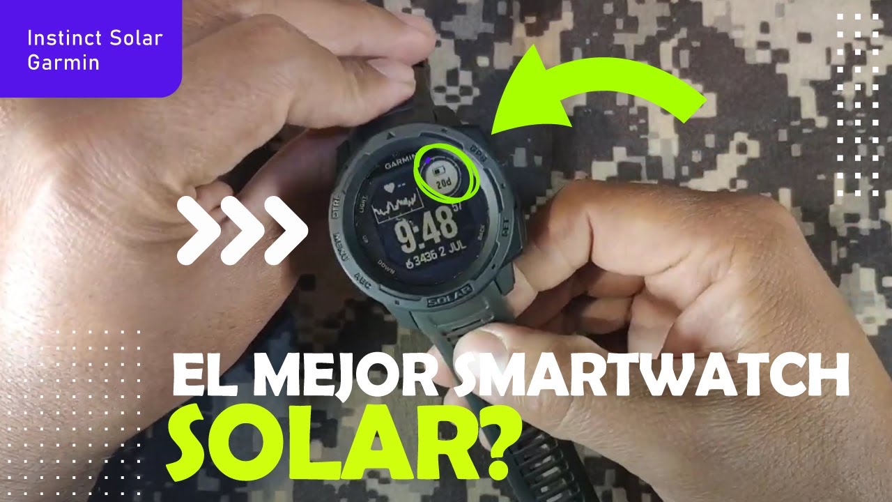 Garmin tiene un nuevo smartwatch, Instinct 2, con batería ilimitada gracias  a su carga solar | Tecnología - ComputerHoy.com