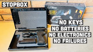 StopBox Quick Access Handgun Retention Device