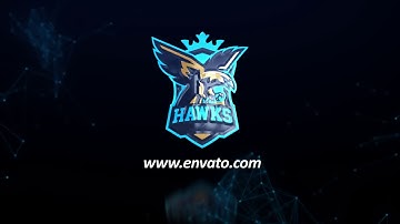 Plexus Glitch Logo Reveal-After Effects Template Videohive