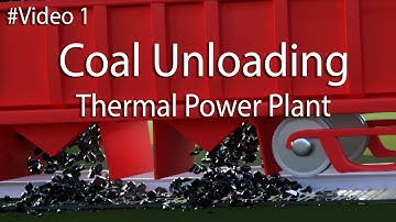 Coal Unloading in Thermal Power Plant #thermalpowerplant #thermalpowerstation #youtube #powerplant